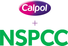 Calpol and NSPCC logo